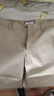納維凱爾意大利小帆船男士免燙省心褲窄腳休閑長(cháng)褲1322074514 砂 32  曬單實(shí)拍圖