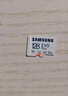 三星（SAMSUNG）128GB TF(MicroSD)存儲卡 EVO白卡 U3A2V30 手機平板switch游戲機內存卡 支持4K視頻 讀160MB/s 曬單實(shí)拍圖