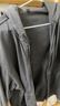 優(yōu)衣庫男裝女裝連帽拉鏈運動(dòng)開(kāi)衫/長(cháng)袖外套衛衣26春夏新款482311 08 深灰色 S 曬單實(shí)拍圖