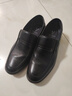 意爾康皮鞋秋季商務(wù)休閑套腳皮鞋舒適牛皮中老年爸爸鞋 97689W 黑色 41 曬單實(shí)拍圖
