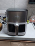 九陽(yáng)（Joyoung）炎烤空氣炸鍋 可視大視窗免翻面 上下雙熱源焱烤 家用智能觸控 6L大容量 蒸烤一體機KL60-V577Y 曬單實(shí)拍圖