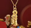 金至尊吞金貔貅黃金吊墜5D足金掛墜金剛納福暴富小提溜生日禮物定價(jià) 曬單實(shí)拍圖