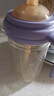 NOURI直飲奶瓶1歲以上ppsu吸管杯寶寶喝奶防嗆靜謐紫300ml直吸管1-3歲 曬單實(shí)拍圖