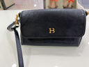 百麗包包女包時(shí)光植鞣2026商場(chǎng)同款手抓紋質(zhì)感單肩腋下小方包X2096BX6 黑色 F 曬單實(shí)拍圖