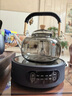 DEATKN德國玻璃圍爐煮茶壺電陶爐蒸煮茶器新款提梁壺燒水壺泡茶具套裝 【多檔調節 自動(dòng)斷電】雅茗壺+雅白煮茶器 1000ml 1000ml-1200ml 曬單實(shí)拍圖