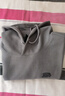 安踏連帽衛衣男2026春秋季款寬松休閑百搭運動(dòng)上衣加絨保暖長(cháng)袖外套 8702S-5云霧灰【常規款】 L (175) 曬單實(shí)拍圖