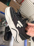 FILA FUSION斐樂(lè )女鞋潮牌50-50 DX II CVS帆布鞋季新款生活滑板鞋子女 黑/奶白-BG 38.5 曬單實(shí)拍圖