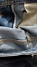 杰克·瓊斯（JACK&JONES） 男裝春新款潮流百搭個(gè)性刮痕直筒彈力舒適休閑牛仔褲子226132127 曬單實(shí)拍圖