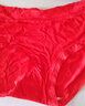 貓人（MiiOW）本命年馬年紅色內褲女士結婚莫代爾三角褲女短褲情人節禮物女朋友 曬單實(shí)拍圖