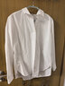 優(yōu)衣庫女裝全棉襯衫/長(cháng)袖襯衣休閑通勤外套26春夏新款482828 00 白色 L 曬單實(shí)拍圖