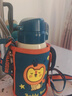 杯具熊（BEDDYBEAR）復古雙飲蓋兒童保溫杯帶吸管兒童水杯大容量學(xué)生杯子620ml小獅子 曬單實(shí)拍圖
