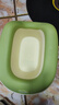 可優(yōu)比兒童洗屁股神器嬰兒女童坐式洗屁屁盆寶寶可坐免蹲男童洗PP-明綠 曬單實(shí)拍圖