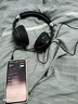 新款發(fā)光藍牙耳機頭戴式重低音全包耳手機無(wú)線(xiàn)電競游戲耳麥可插線(xiàn)折疊 深空灰 曬單實(shí)拍圖