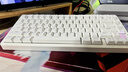 邁從（MCHOSE）G75 V2客制化機械鍵盤(pán)gasket結構 三模2.4G/有線(xiàn)/藍牙75鍵配列全鍵熱插拔電競游戲辦公家用 G75 V2 星核白 快金軸 曬單實(shí)拍圖