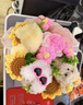 京東鮮花小狗玩偶花束向日葵生日禮物女生送閨蜜女友兒童老婆小眾成人禮 曬單實(shí)拍圖