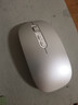 萬(wàn)魚(yú)【靜音丨可充電】無(wú)線(xiàn)鼠標藍牙三模便攜辦公鼠標 適用小米蘋(píng)果聯(lián)想筆記本電腦ipad平板通用 銀 曬單實(shí)拍圖