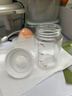 貝親（Pigeon）新生兒 防脹氣寬口徑玻璃奶瓶160ml SS號奶嘴 0個(gè)月+ AA260 曬單實(shí)拍圖
