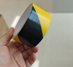 百舸 黃黑警示膠帶 地面安全定位 隔離警示貼 工廠(chǎng)倉庫標識斑馬線(xiàn)膠帶雙色 48mm*33m 6卷裝 CW199870 曬單實(shí)拍圖