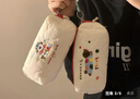 AMOR HOUR刺繡小狗筆袋手提高顏值大容量鉛筆袋多功能學(xué)習用品收納包不撞款學(xué)生文具袋卡通化妝包女孩便攜 曬單實(shí)拍圖