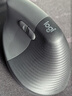 羅技（Logitech）Lift人體工學(xué)鼠標 垂直鼠標 小手鼠標 無(wú)線(xiàn)藍牙鼠標 3臺設備秒切換 帶Logi Bolt接收器 黑色 曬單實(shí)拍圖