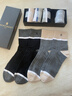夢(mèng)特嬌男士襪子男春夏季100%純棉襪7A抗菌防臭襪吸汗透氣休閑運動(dòng)中筒襪 曬單實(shí)拍圖