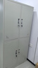 異彩年華鋼制四門(mén)更衣柜員工鐵皮儲物柜子帶鎖宿舍六門(mén)換衣存包柜工廠(chǎng)鞋柜 四門(mén)更衣柜(整體發(fā)貨，破損包賠) 加厚款 曬單實(shí)拍圖