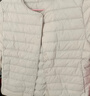 鴨鴨（YAYA）佟麗婭同款輕薄羽絨服女短款韓版休閑保暖羽絨內膽輕便排骨外套男 米白色 L 曬單實(shí)拍圖