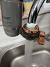 美的（Midea）凈水器水龍頭過(guò)濾器家用自來(lái)水濾水器直飲前置過(guò)濾器廚房衛生間通用除水垢除余氯雙出水可清洗濾芯 一機三芯【兩年免換濾芯】 曬單實(shí)拍圖