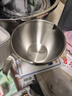 美廚（MAXCOOK）304不銹鋼料理碗 量杯打蛋碗烘焙工具攪拌碗盆14cm MCPJ7360 曬單實(shí)拍圖
