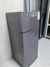 HYUNDAI（韓國現代）小冰箱迷你小型家用冷藏冷凍宿舍出租房辦公室雙開(kāi)門(mén)二門(mén)電冰箱節能省電 100L灰【租房神器+行業(yè)熱賣(mài)】 曬單實(shí)拍圖