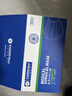 億信一次性醫用外科口罩獨立男女通用掛耳式防飛沫淺藍色50只單包裝 白色外掛耳油果綠耳帶50只 曬單實(shí)拍圖