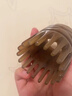 天然牛角梳頭療養生正品頭部經(jīng)絡(luò )梳頭皮按摩梳子洗頭經(jīng)絡(luò )刷圓筒梳 純天然頭療梳1把【真牛角】 中號-透潤厚款【按摩頭部經(jīng)絡(luò )】 曬單實(shí)拍圖