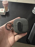 鵬谷適用于華為freeclip2保護套Free Clip2耳機保護殼硅膠硬殼自動(dòng)彈蓋防摔鎖扣創(chuàng  )意磨砂防摔絨毛灰 曬單實(shí)拍圖