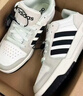 adidas ENTRAP美式校園風(fēng)運動(dòng)少年感復古籃球風(fēng)板鞋男女阿迪達斯   白色/黑色/礬土棕   40 曬單實(shí)拍圖