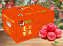 洛川蘋(píng)果（luochuanapple）【順豐】正宗陜西延安洛川蘋(píng)果陜西蘋(píng)果產(chǎn)地直發(fā)脆甜多汁能帶皮吃 24枚80mm 中果顆顆優(yōu)選 蘋(píng)安喜樂(lè ) 曬單實(shí)拍圖