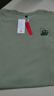 名創(chuàng  )優(yōu)品（MINISO）重磅長(cháng)袖t恤男春季質(zhì)感華夫格青少年休閑潮流打底衫 棕櫚綠 L 曬單實(shí)拍圖