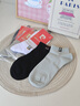 皮爾卡丹襪子男士夏季100%純棉10A抗菌防臭艾草精油運動(dòng)吸汗船襪休閑短款 曬單實(shí)拍圖
