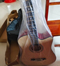 相思鳥(niǎo) 民謠吉他38寸初學(xué)者入門(mén)男女吉他樂(lè )器 亮光原木色 曬單實(shí)拍圖