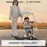 邁多米兒童滑板車(chē)1-3-6歲三合一可坐可滑可折疊輕便多功能周歲禮物 M6粉色/手推款+剎車(chē)萬(wàn)向輪+軟座 曬單實(shí)拍圖