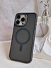 RBP適用蘋(píng)果iPhone14-16ProMax支點(diǎn)手機殼Magsafe強力磁吸15透氣散熱孔磨砂半透全包氣囊防指紋防摔 Magsafe強磁-黑武士 iPhone 15 Pro Max 曬單實(shí)拍圖