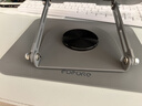 未來(lái)系筆記本電腦支架平板散熱器360°旋轉無(wú)極升降折疊適用Apple小米聯(lián)想拯救者便攜懸空顯示立式增高桌 曬單實(shí)拍圖