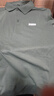 彪馬（PUMA）商務(wù)短袖運動(dòng)T恤POLO衫男女新款夏季白色翻領(lǐng)上衣 690644 淺綠灰-44 L (180/100A) 曬單實(shí)拍圖