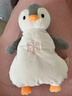 英氏（YEEHOO）寶寶安撫玩偶嬰兒可入口陪睡安撫巾新生兒見(jiàn)面禮嬰兒玩具洛米企鵝 曬單實(shí)拍圖