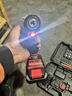 光宸無(wú)刷手電鉆鋰電池充電電動(dòng)螺絲刀電鉆家用沖擊鉆手槍鉆電動(dòng)工具箱 德國48VF無(wú)刷手電鉆【兩電一充】 曬單實(shí)拍圖