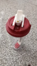 櫻桃小狗塑料水杯高顏值便攜雙飲吸管杯子可愛(ài)簡(jiǎn)約花茶杯女學(xué)生 櫻桃紅色小狗550ml 曬單實(shí)拍圖