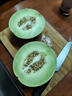 海南冰淇淋玉菇甜瓜10斤當季新鮮水果整箱 玉菇甜瓜帶箱5-6斤【凈重4.5-5斤】 曬單實(shí)拍圖