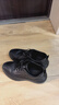 奧康（Aokang）奧康男鞋透氣休閑皮鞋商務(wù)休閑鞋舒適百搭厚底運動(dòng)鞋 黑色38  曬單實(shí)拍圖