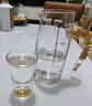 青蘋(píng)果白酒杯分酒器套裝 24K金箔無(wú)鉛水晶玻璃精致二兩分酒壺 2壺2杯 曬單實(shí)拍圖