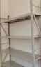 建耀貨架倉儲置物架庫房家用多層儲物架加厚重型儲物鐵架 白色-四層-主架 推薦款150*50*200 承重210KG/層 曬單實(shí)拍圖