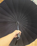 天堂 防風(fēng)雨傘長(cháng)柄 24骨黑膠防曬男士商務(wù)傘加大傘面晴雨傘 蒼嶺綠 曬單實(shí)拍圖